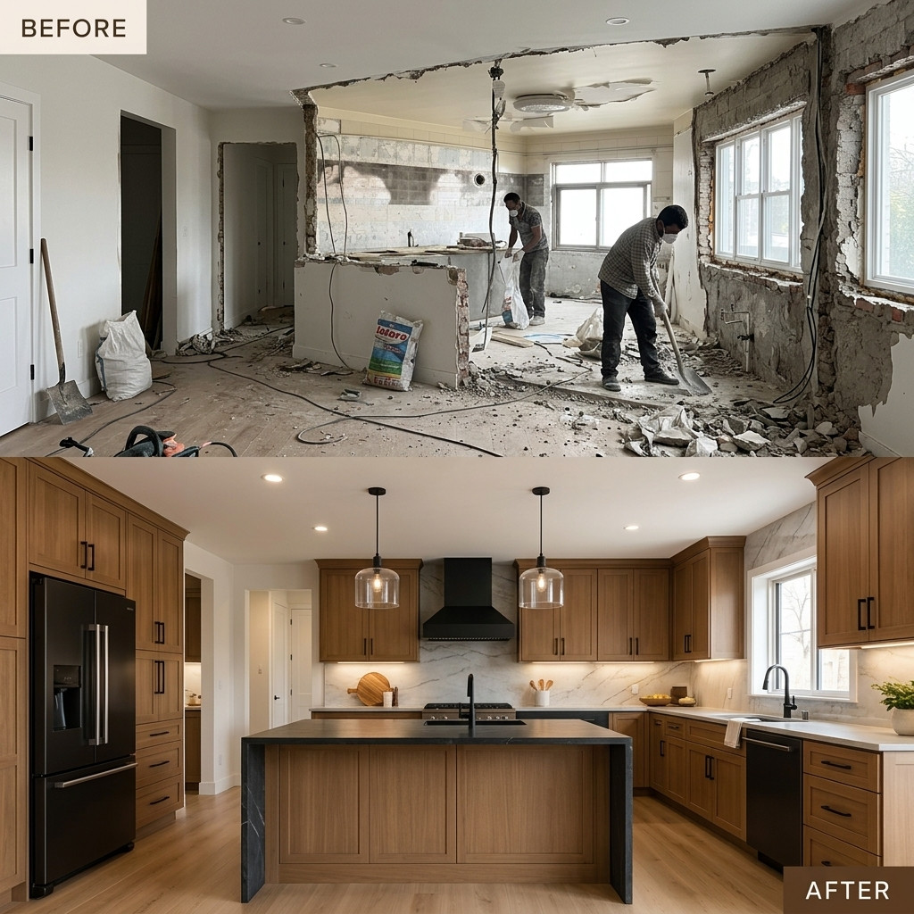 Kitchen remodel in Dallas