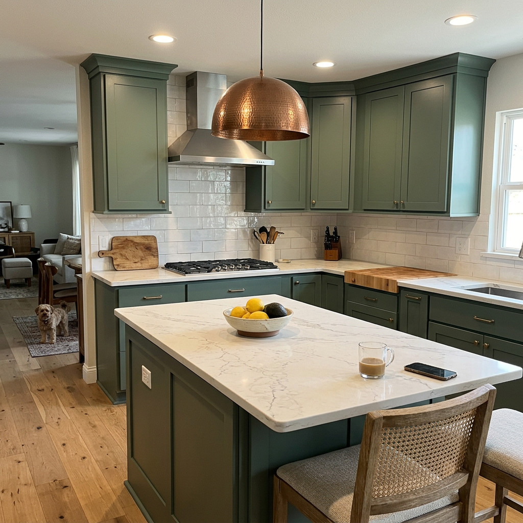 Two tone cabinet kitchen — Dallas, TX